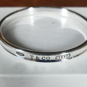 Sterling 1837 Tiffany bangle